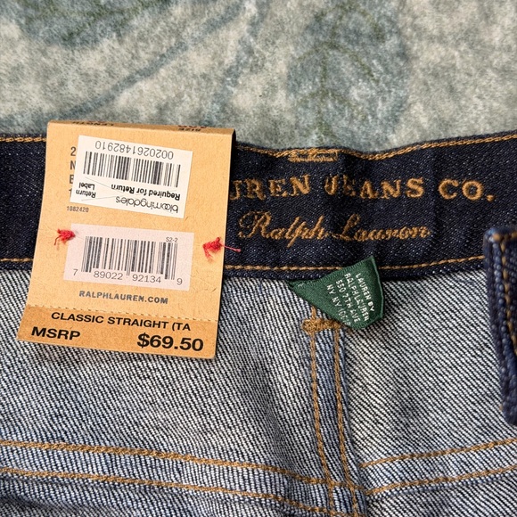 Ralph Lauren Women's Indigo Straight Leg Jeans - Picture 5 of 8